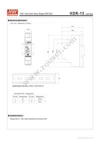 HDR-15-48 Datasheet Page 4