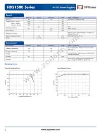 HDS1500PS36 Datasheet Page 3