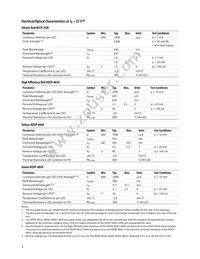 HDSP-4840-FGB00 Datasheet Page 3