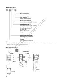 HDSP-516Y Datasheet Page 2