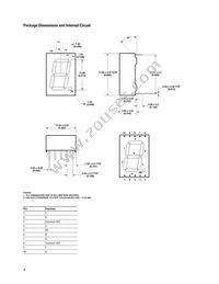 HDSP-561C Datasheet Page 3