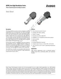 HEDR-58L2-BP05 Datasheet Cover