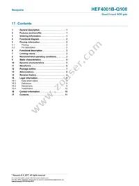 HEF4001BT-Q100J Datasheet Page 11