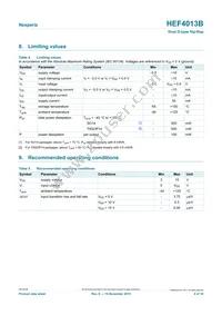 HEF4013BP Datasheet Page 4