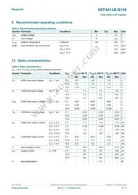 HEF4014BT-Q100J Datasheet Page 5