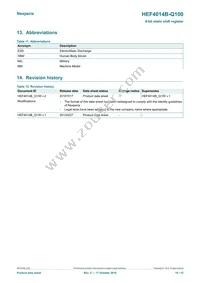 HEF4014BT-Q100J Datasheet Page 10