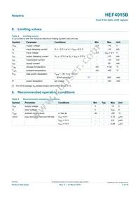 HEF4015BP Datasheet Page 4