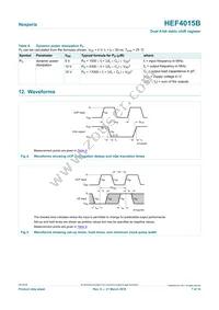 HEF4015BP Datasheet Page 7