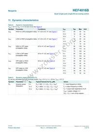 HEF4016BT Datasheet Page 6