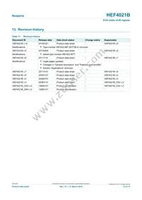 HEF4021BP Datasheet Page 12