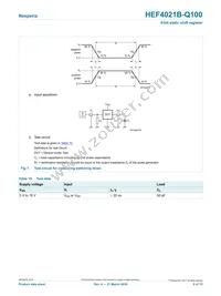 HEF4021BP-Q100U Datasheet Page 9