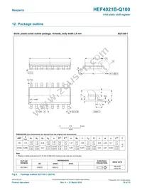 HEF4021BP-Q100U Datasheet Page 10