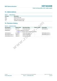 HEF40240BT Datasheet Page 12