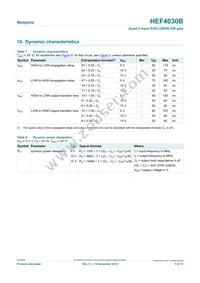 HEF4030BP Datasheet Page 5