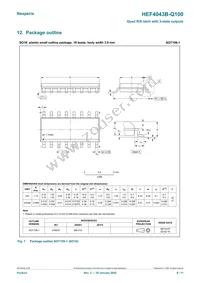 HEF4043BT-Q100J Datasheet Page 8