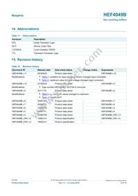HEF4049BP Datasheet Page 9