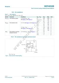 HEF4052BT/AUJ Datasheet Page 9