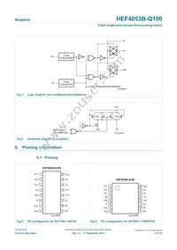 HEF4053BTT-Q100J Datasheet Page 3