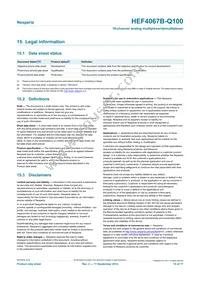 HEF4067BT-Q100J Datasheet Page 15