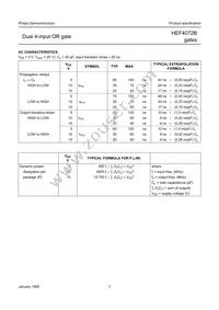 HEF4072BT Datasheet Page 3