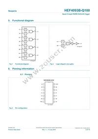 HEF4093BT-Q100 Datasheet Page 2