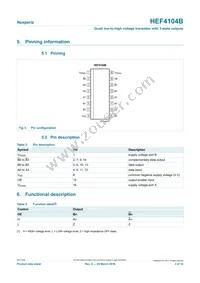 HEF4104BP Datasheet Page 3
