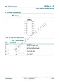 HEF4511BP Datasheet Page 4