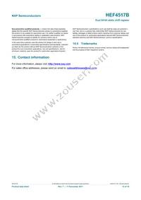 HEF4517BP Datasheet Page 15