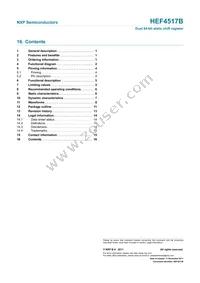 HEF4517BP Datasheet Page 16