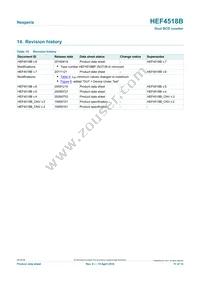 HEF4518BP Datasheet Page 11