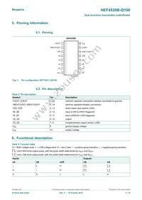 HEF4538BT-Q100J Datasheet Page 3