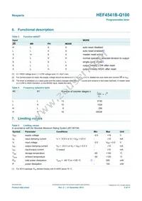 HEF4541BT-Q100Y Datasheet Page 5