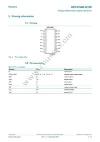 HEF4794BT-Q100J Datasheet Page 3