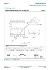 HEF4794BT-Q100J Datasheet Page 11