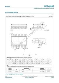 HEF4894BTT Datasheet Page 13