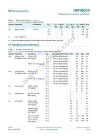 HEF4938BT Datasheet Page 7