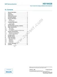 HEF4952BT Datasheet Page 15