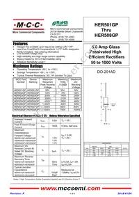 HER503GP-TP Datasheet Cover