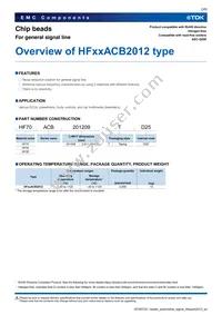 HF50ACB201209-TD25 Datasheet Page 3