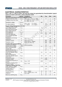 HF920GSE-Z Datasheet Page 5