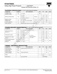 HFA04TB60STRR Datasheet Page 2