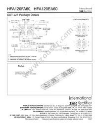 HFA120EA60 Datasheet Page 6