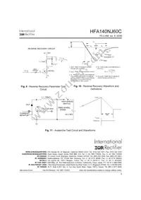 HFA140NJ60C Datasheet Page 5