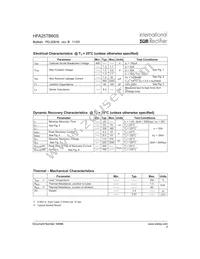 HFA25TB60STRL Datasheet Page 2