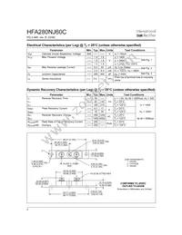 HFA280NJ60C Datasheet Page 2