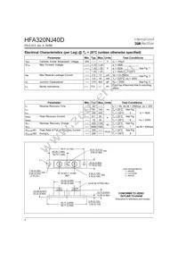HFA320NJ40D Datasheet Page 2