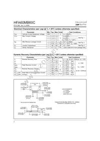 HFA60MB60C Datasheet Page 2