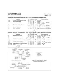 HFA75MB40C Datasheet Page 2