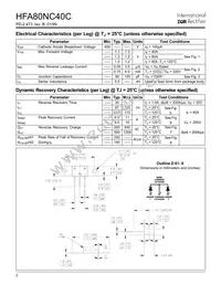 HFA80NC40C Datasheet Page 2