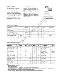 HFBR-2505C Datasheet Page 6